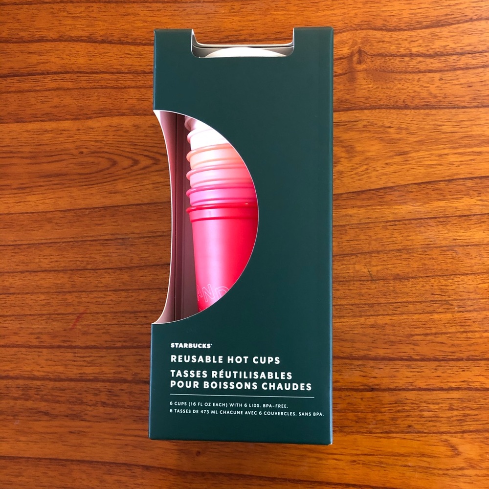 Starbucks Reusable Hot Cups Christmas 2019 NEW